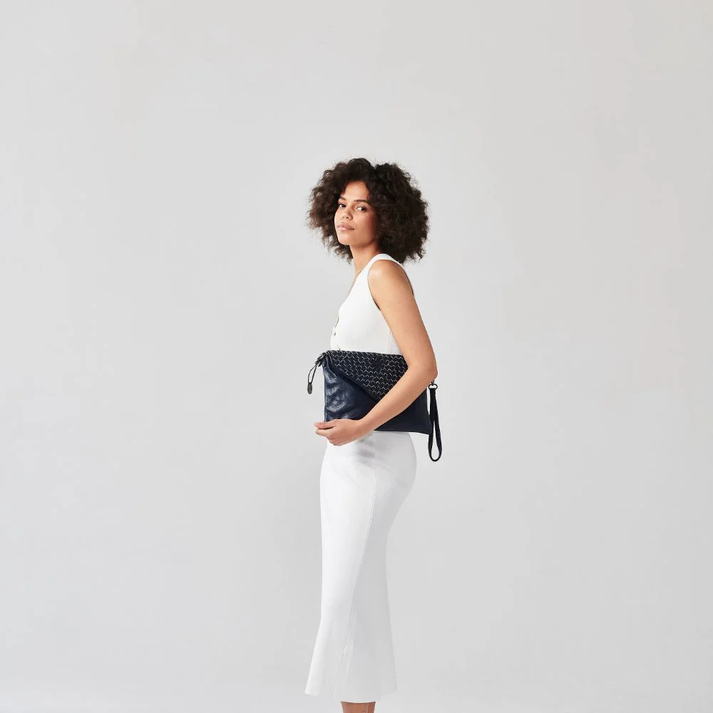 The Marseille Woven Crossbody Clutch - Image 120