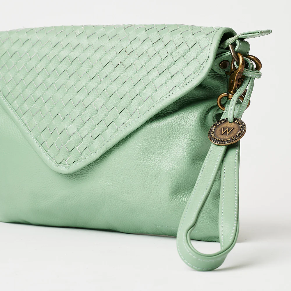 The Marseille Woven Crossbody Clutch - Image 124