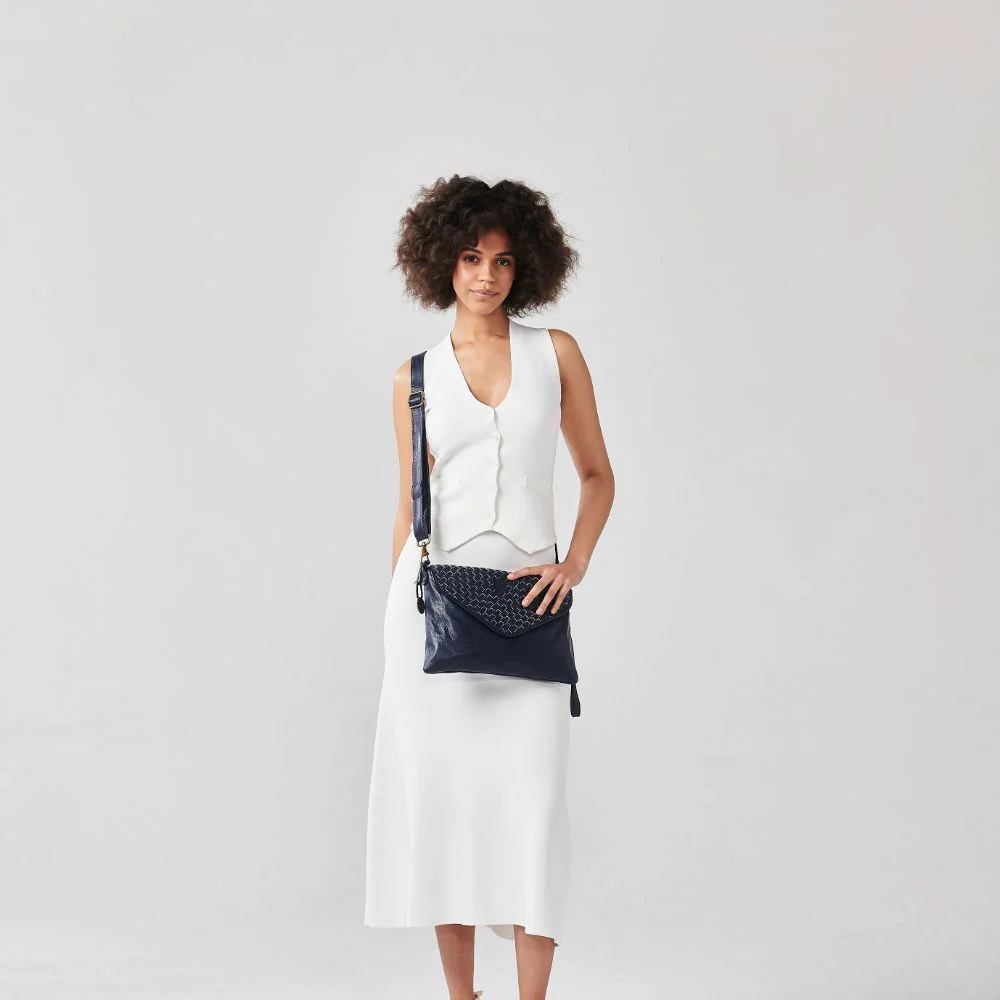 The Marseille Woven Crossbody Clutch - Image 136