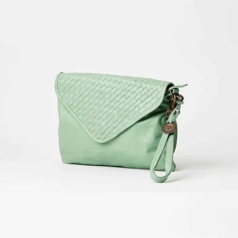 The Marseille Woven Crossbody Clutch - Image 155