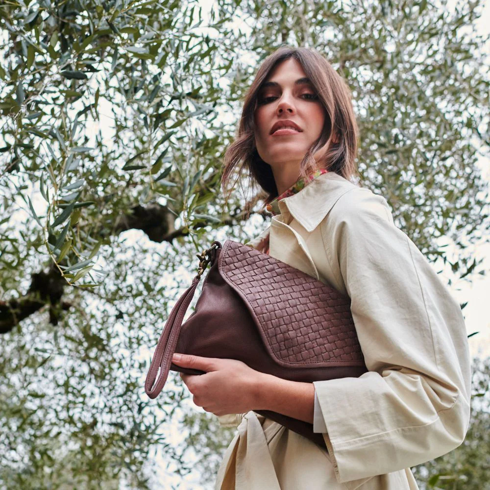 The Marseille Woven Crossbody Clutch - Image 162
