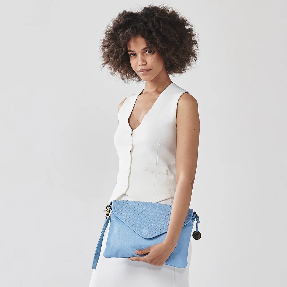 The Marseille Woven Crossbody Clutch - Image 169