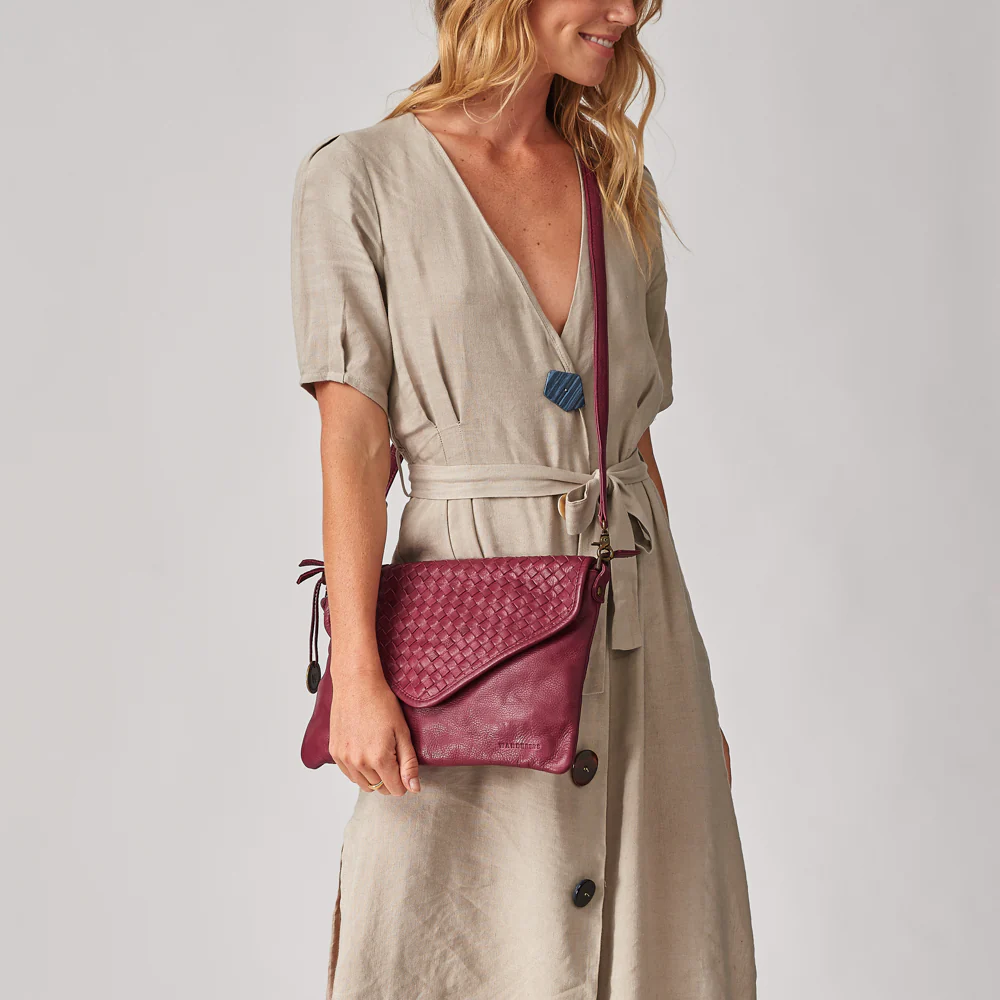 The Marseille Woven Crossbody Clutch - Image 196