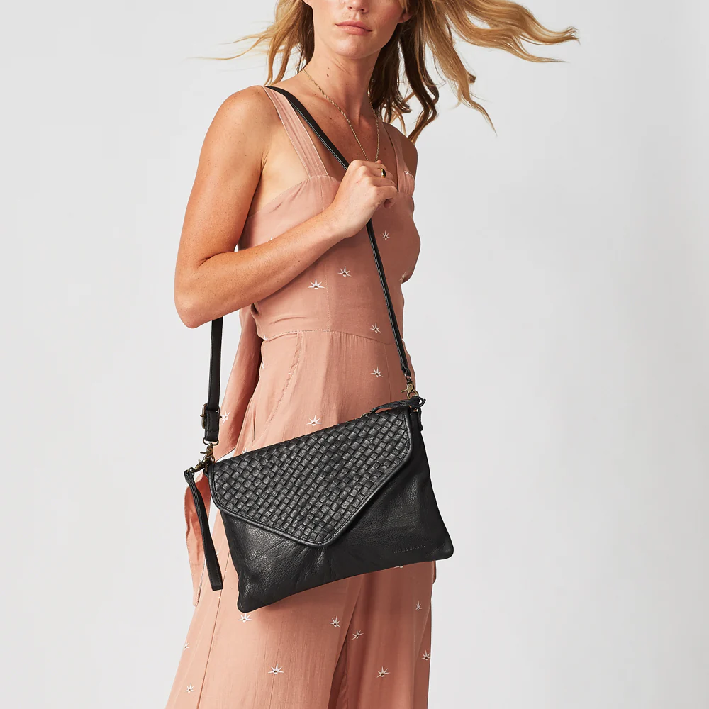 The Marseille Woven Crossbody Clutch - Image 197