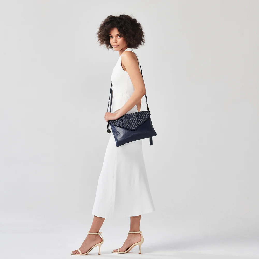 The Marseille Woven Crossbody Clutch - Image 202