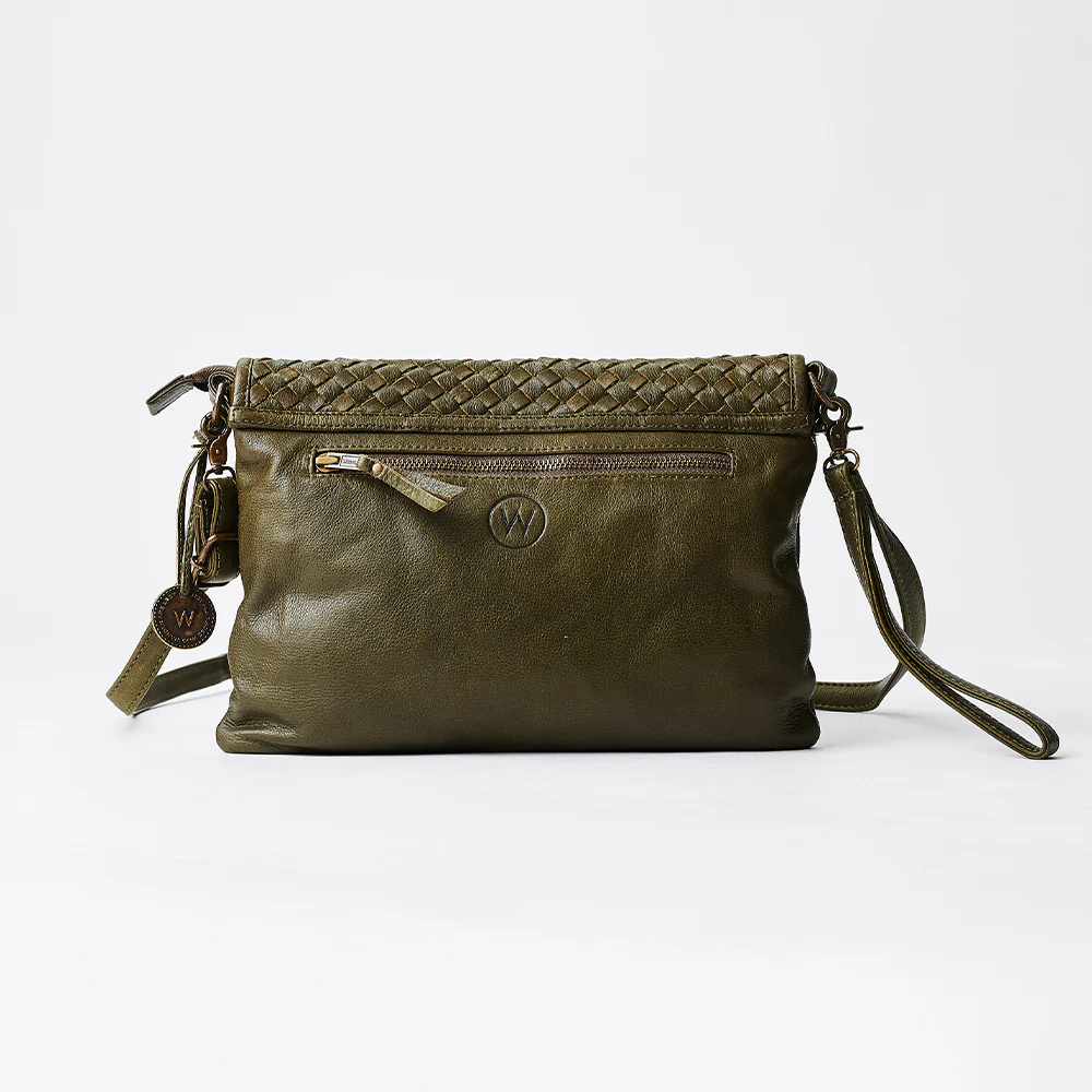 The Marseille Woven Crossbody Clutch - Image 53
