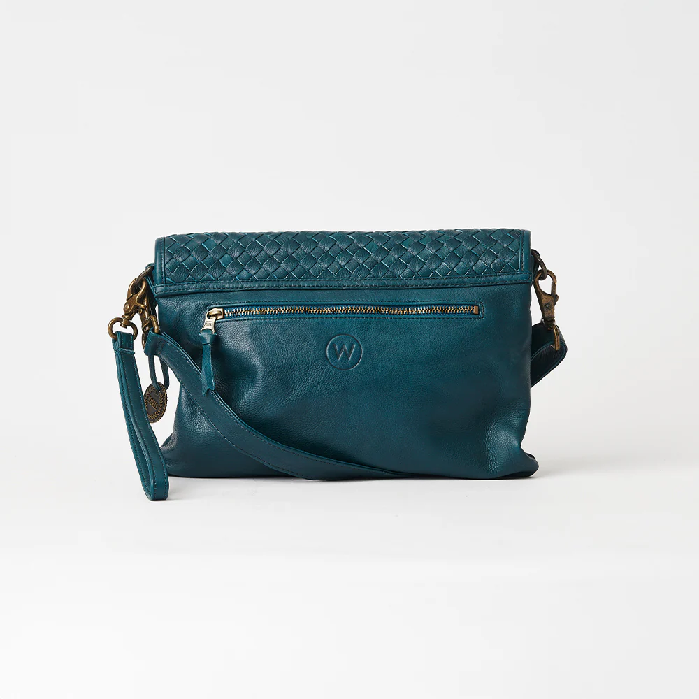 The Marseille Woven Crossbody Clutch - Image 79